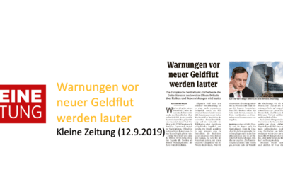 Warnungen vor  neuer Geldflut  werden lauter