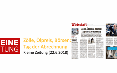 Zölle, Ölpreis, Börsen_Tag der Abrechnung