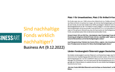 Sind nachhaltige Fonds wirklich nachhaltiger?