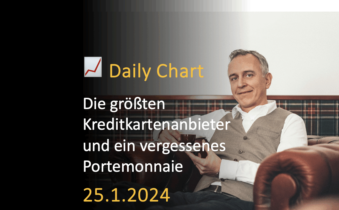 Die größten Kreditkartenanbieter und ein vergessenes Portemonnaie