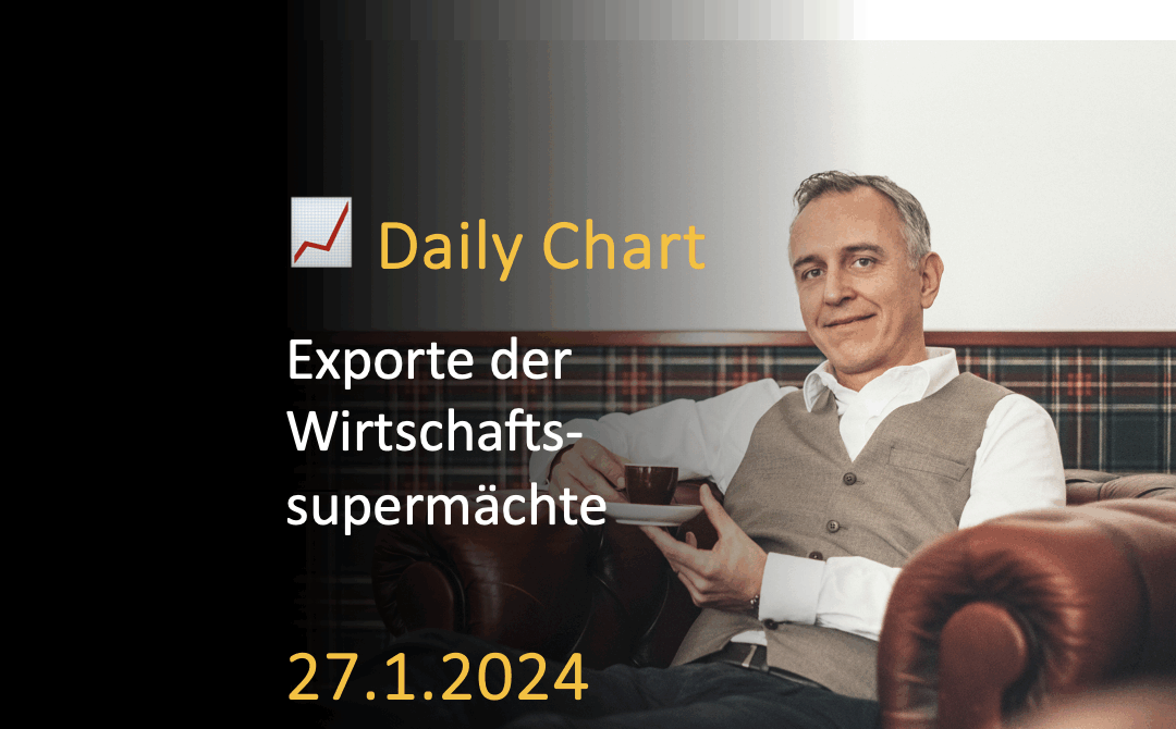 Exporte der Wirtschaftssupermächte