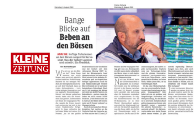 Bange Blicke auf Beben an den Börsen