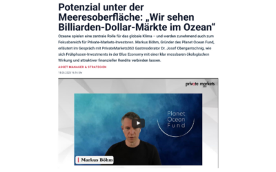 Im Gespräch mit Markus Böhm: Der Ozean als Billiarden-Dollar-Markt!
