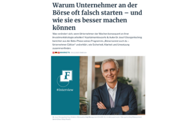 Warum Unternehmer an der Börse oft falsch starten – und wie sie es besser machen können