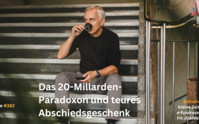 #8/382: Das 20-Milliarden Dollar-Paradoxon und ein 382 Milliarden Abschiedsgeschenk